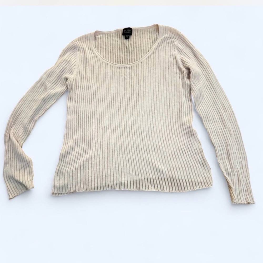 Eileen Fisher light  sweater